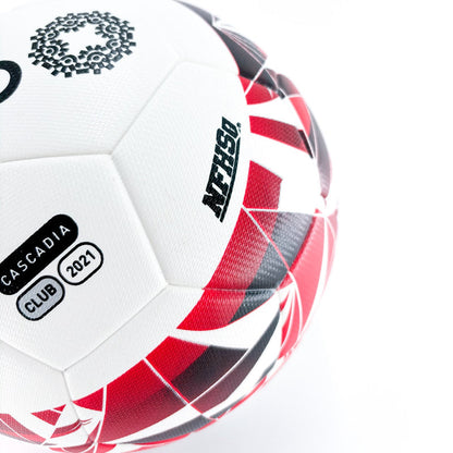 Cascadia Soccer Ball [Red]