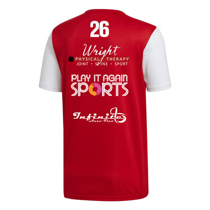 Idaho Inferno Rec Jersey - Red/White [Adult]