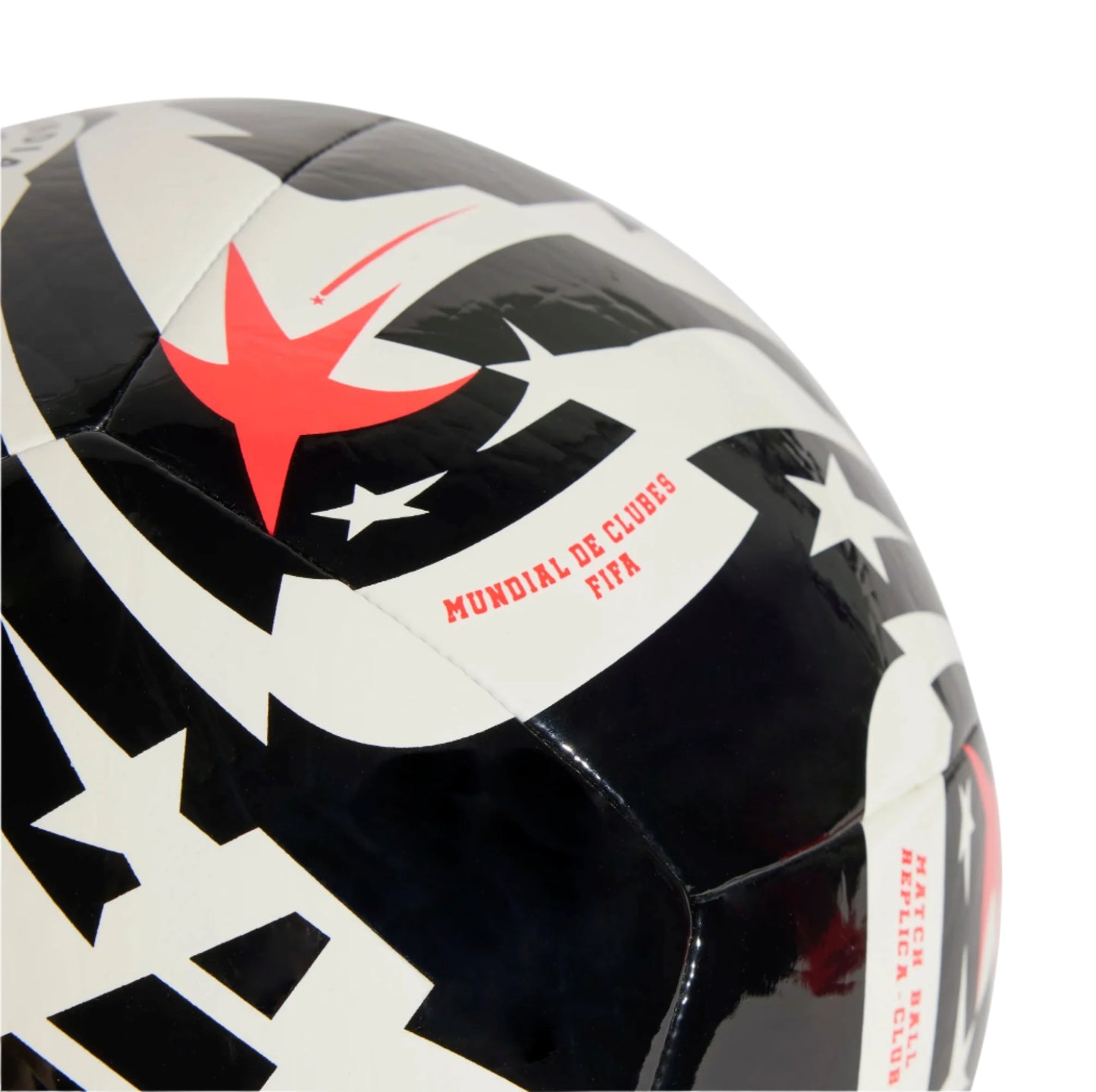 Club World Cup Club Ball [Black/White/Red]