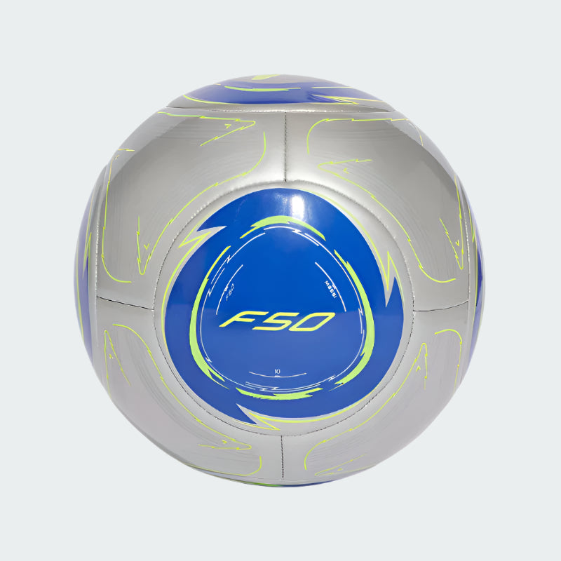 Messi F50 Club Ball [Silver/Blue/Solar Yellow]