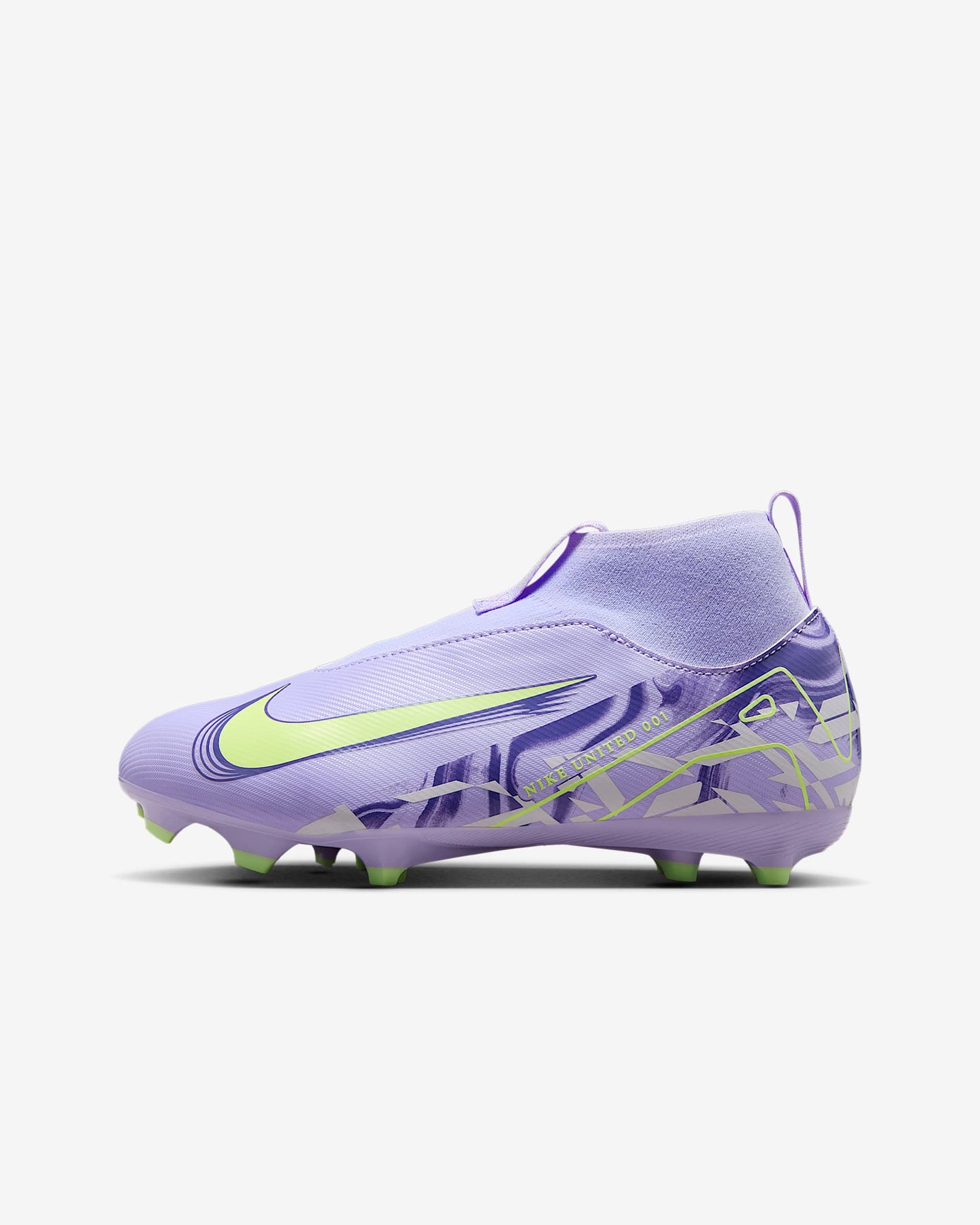 Junior Zoom Superfly 10 Academy FG [Purple Agate/Barely Volt]
