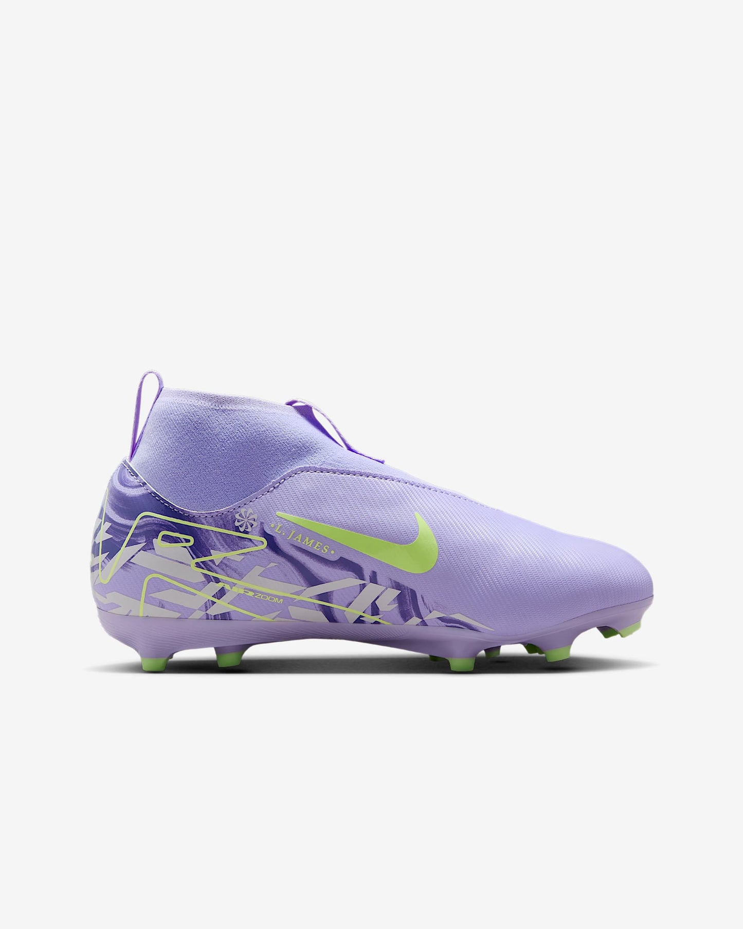 Junior Zoom Superfly 10 Academy FG [Purple Agate/Barely Volt]
