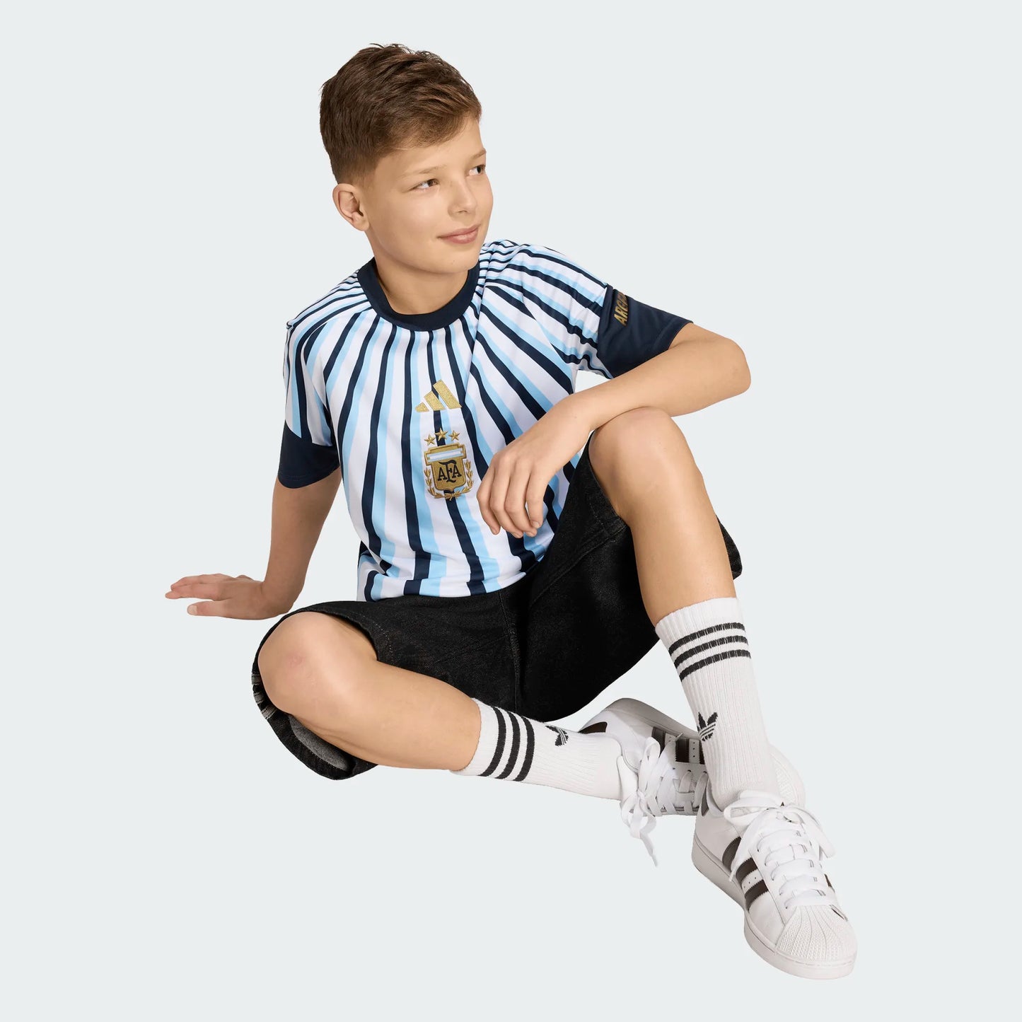 Argentina 26 Home Pre Match Jersey [Youth]