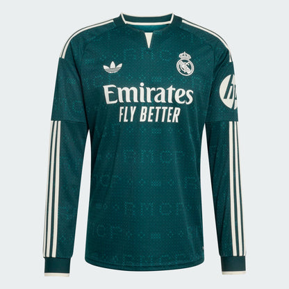 Real Madrid 26/27 Away Jersey Long Sleeve