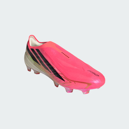 Adidas F50 Hyperfast Elite Laceless FG [Soltur/Black/Gold]