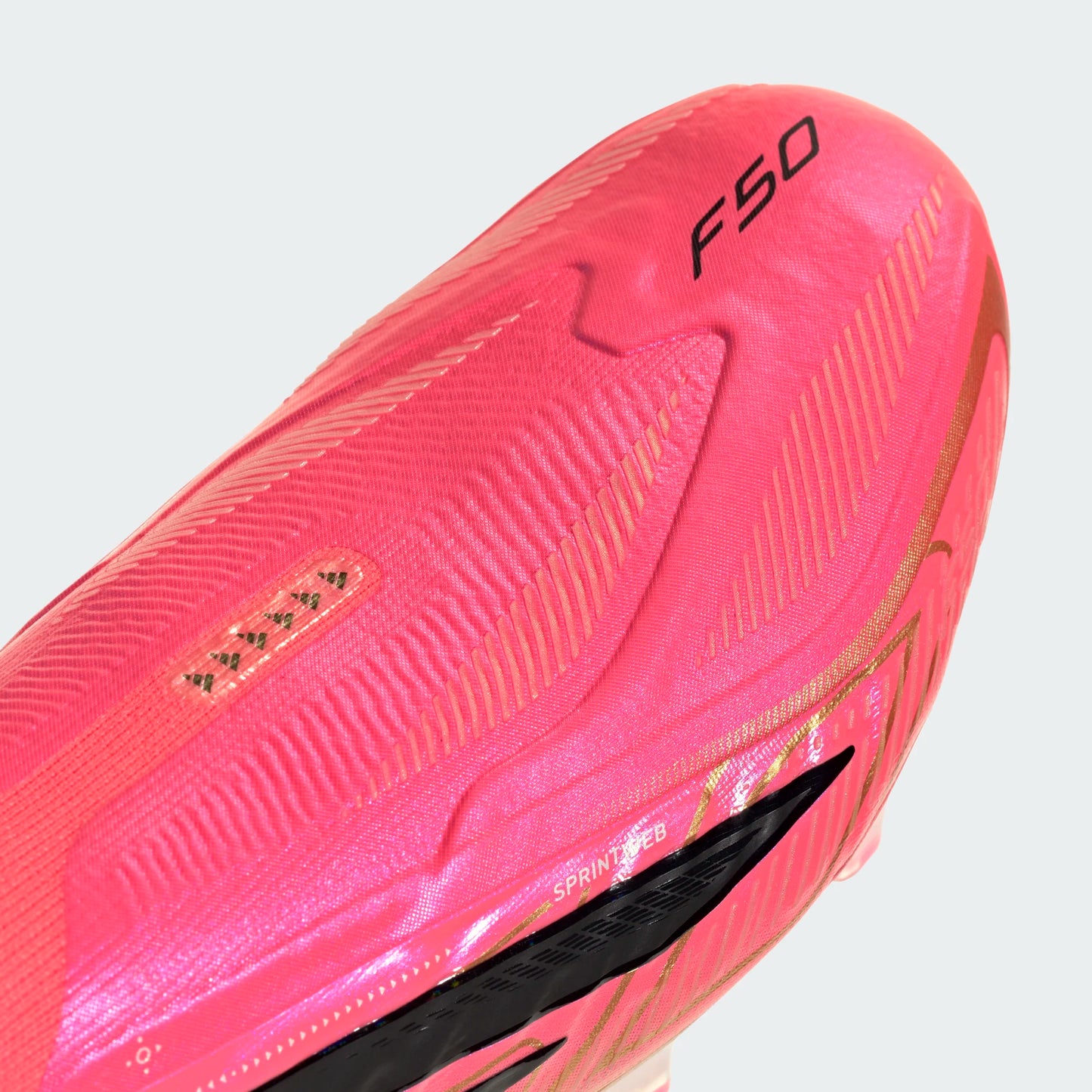 Adidas F50 Hyperfast Elite Laceless FG [Soltur/Black/Gold]