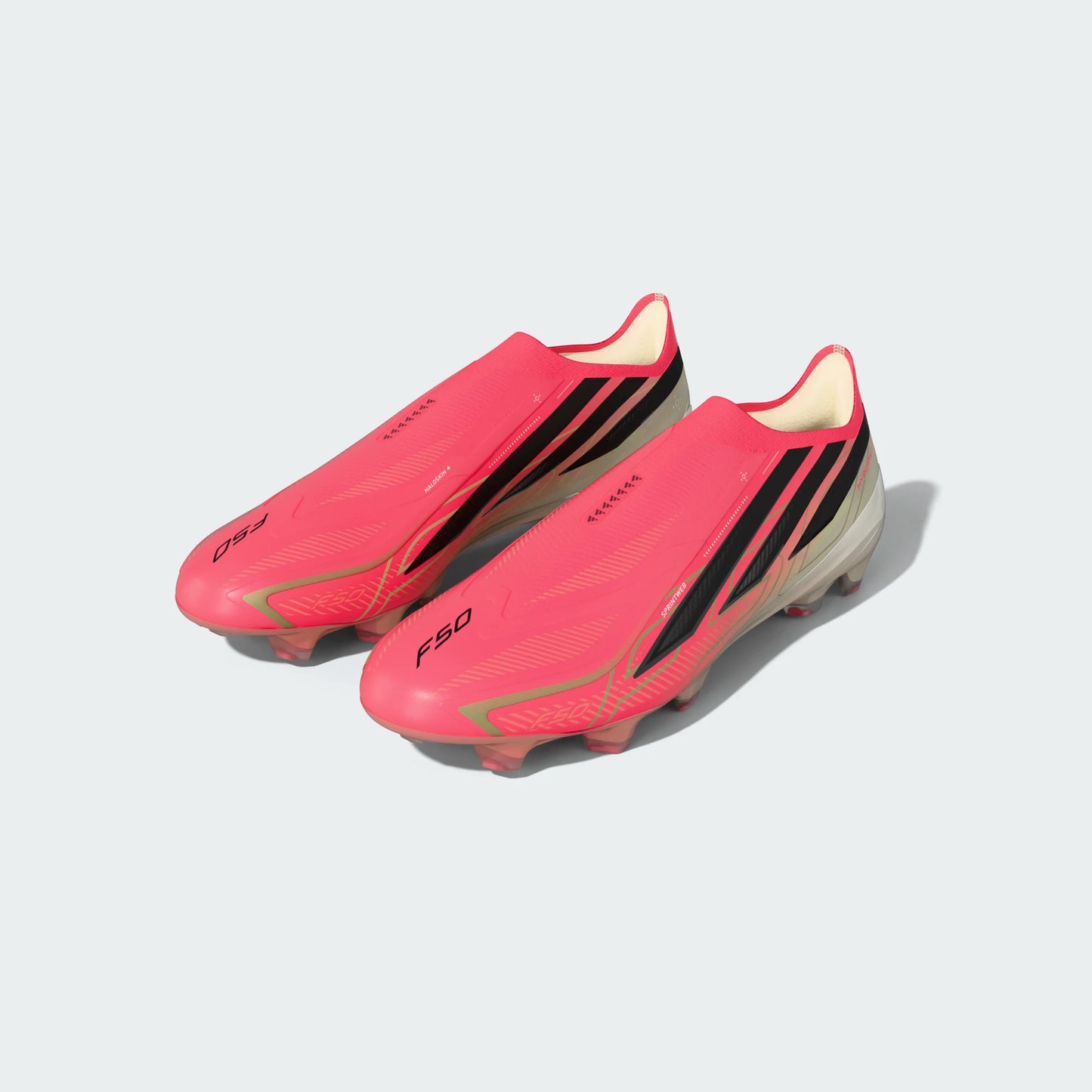 Adidas F50 Hyperfast Elite Laceless FG [Soltur/Black/Gold]