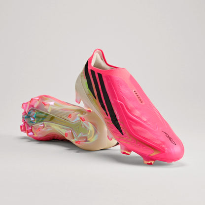 Adidas F50 Hyperfast Elite Laceless FG [Soltur/Black/Gold]