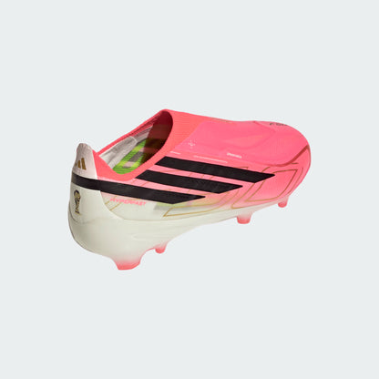 Adidas Junior F50 Hyperfast Elite Laceless FG [Soltur/Black/Gold]