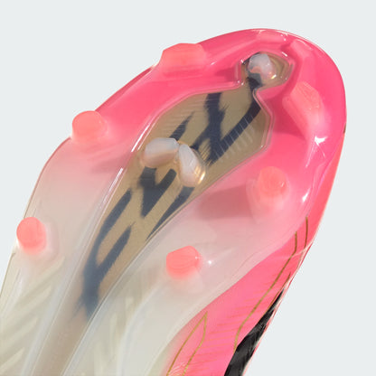 Adidas Junior F50 Hyperfast Elite Laceless FG [Soltur/Black/Gold]