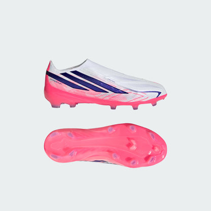 F50 Hyperfast Elite Laceless Firm Ground Football Boots Kids