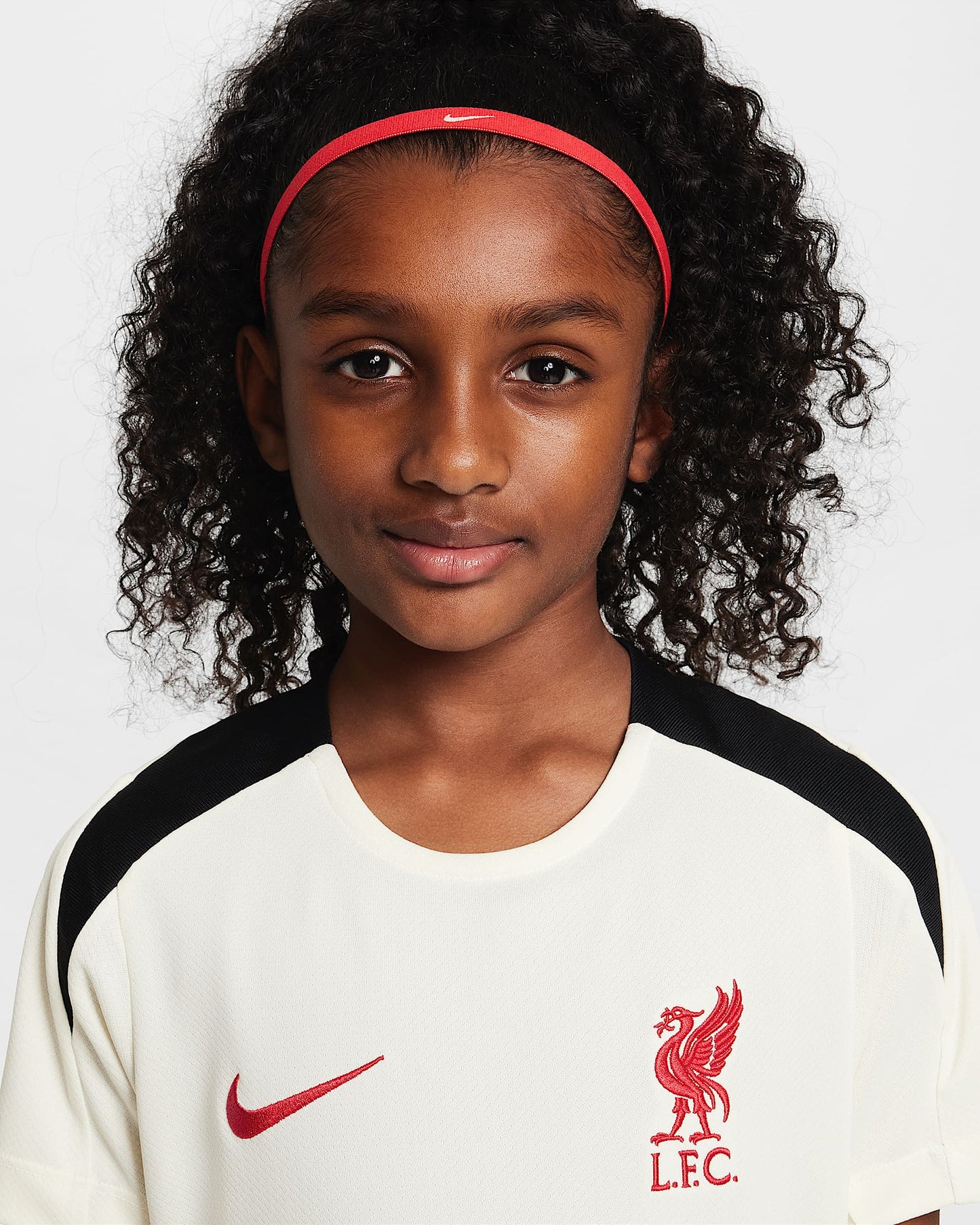 Youth Liverpool FC Dri-Fit Strike Top [White]