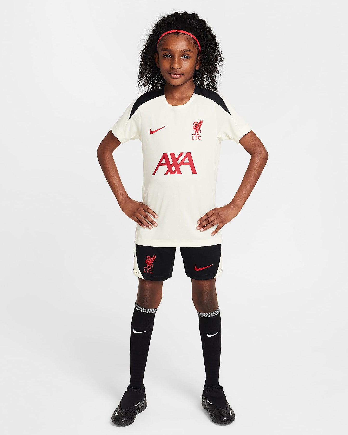 Youth Liverpool FC Dri-Fit Strike Top [White]