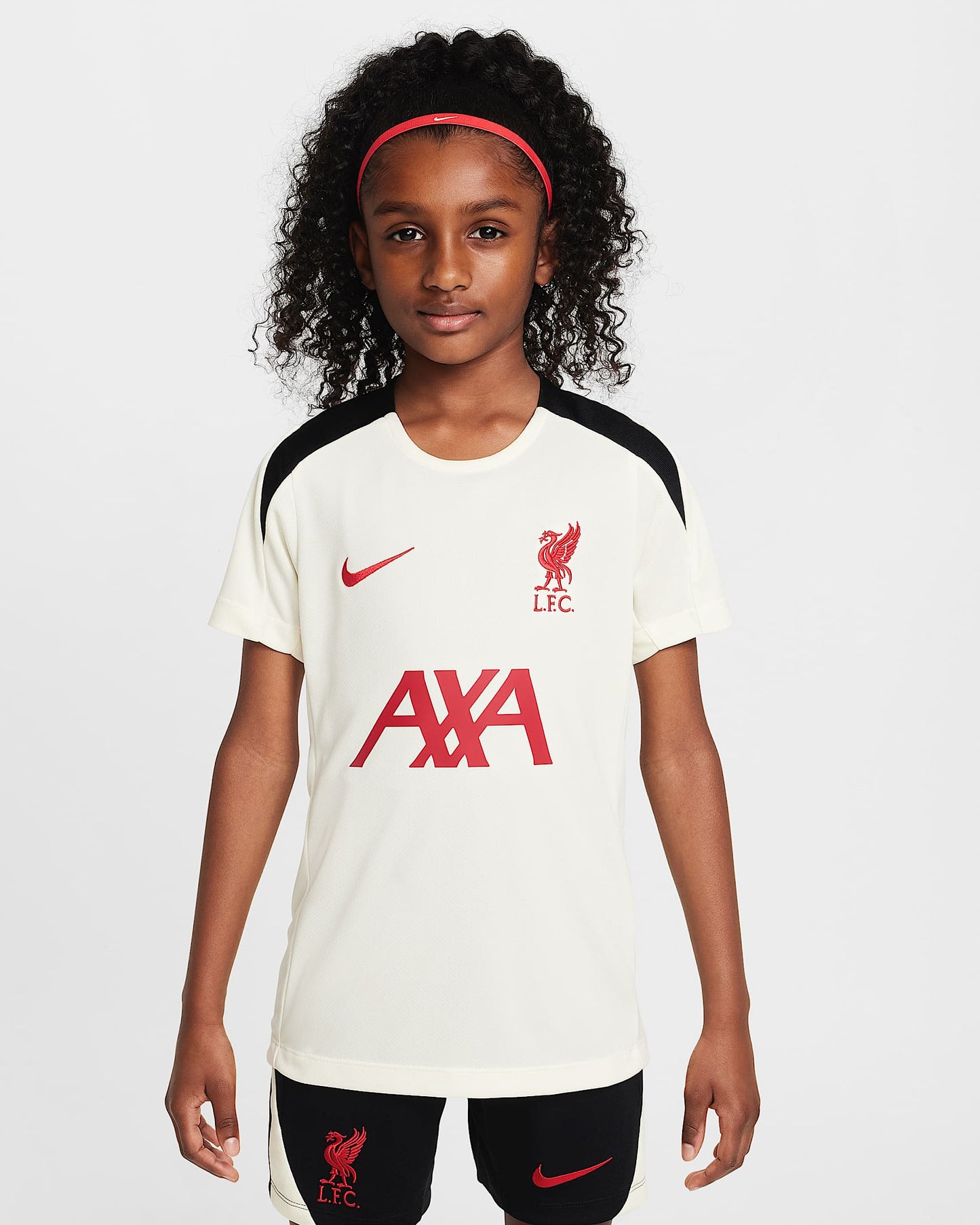 Youth Liverpool FC Dri-Fit Strike Top [White]