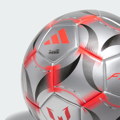 Messi Mini Ball [Iron Metallic/Lucid Red/Black]