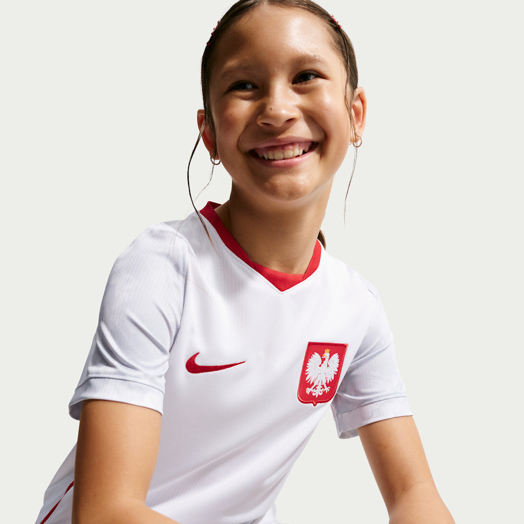 Youth Poland 2026 Stadium Home Jersey