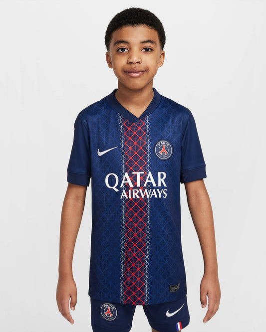 Youth Paris Saint-Germain 2025/26 Stadium Home Jersey