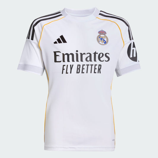 Youth Real Madrid 2025/26 Home Jersey