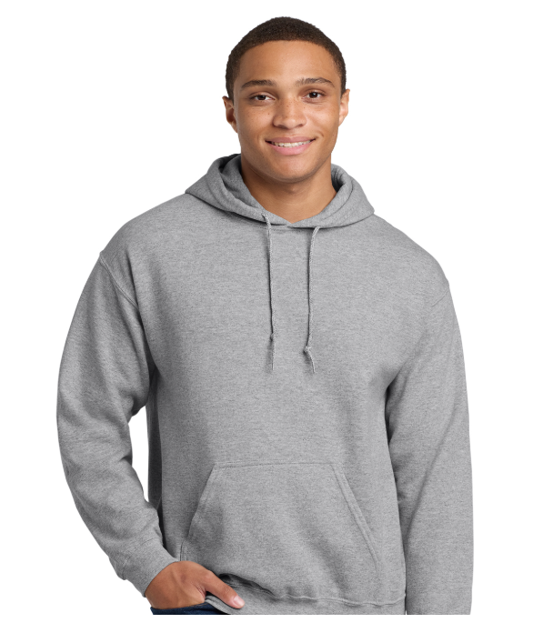 Light Grey Hooded Sweatshirt [Adult]