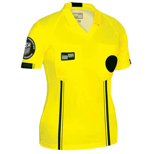 Women's USSF Economy Referee Jersey S/S