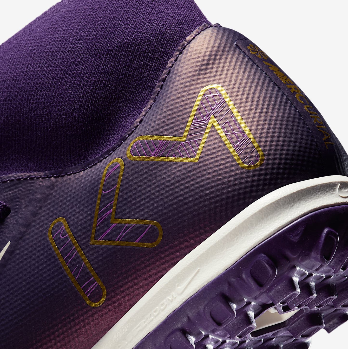 Zoom Superfly 10 Academy "Kylian Mbappe" TF [Grand Purple/Pale Ivory]