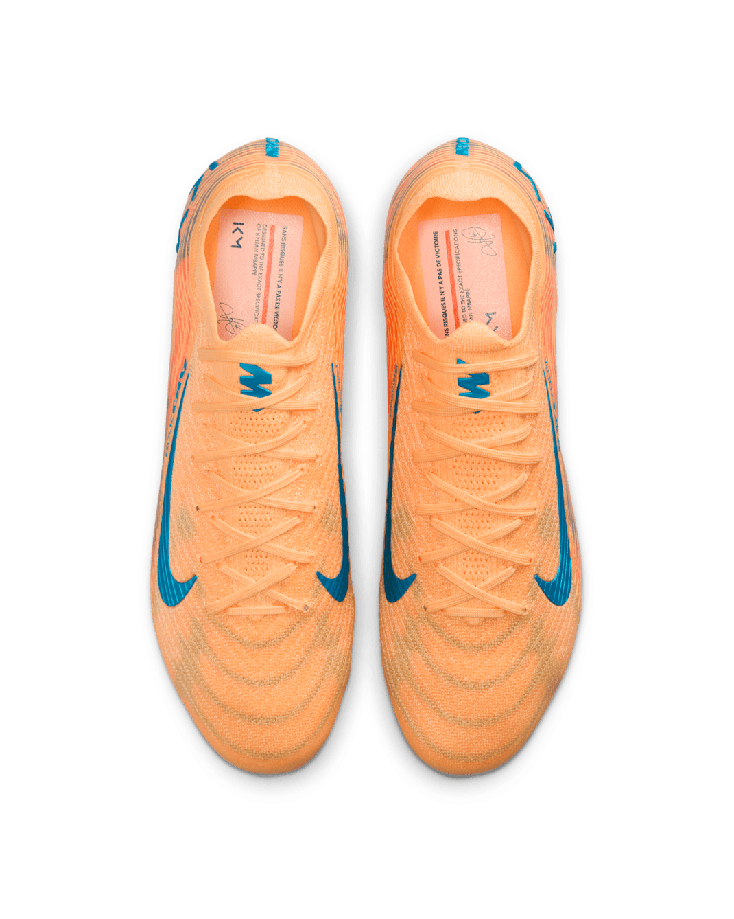 Mecurial Vapor 16 Elite "Kylian Mbappe" FG [Melon Tint/Turquoise]