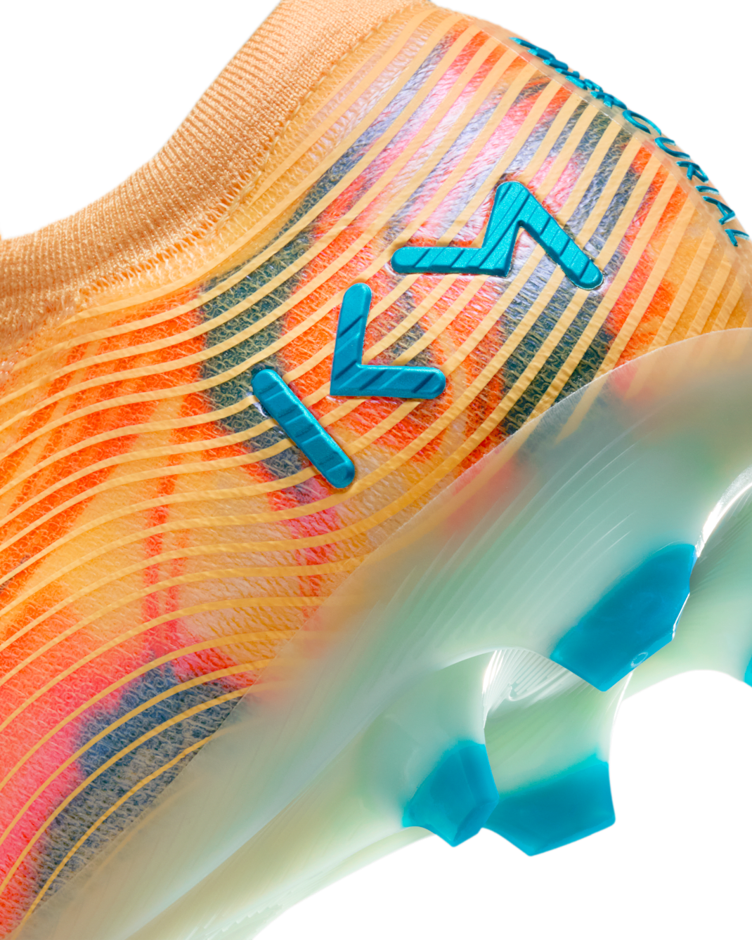 Mecurial Vapor 16 Elite "Kylian Mbappe" FG [Melon Tint/Turquoise]