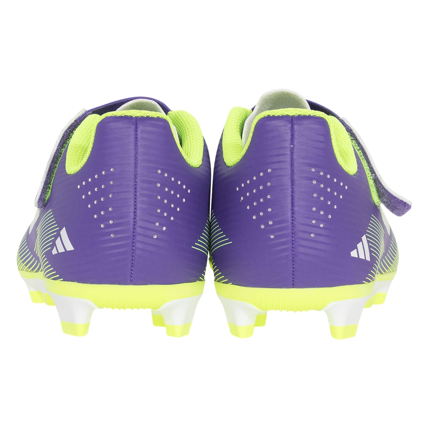 Junior F50 Club Velcro FxG [Purple/White/Lucid Lemon]