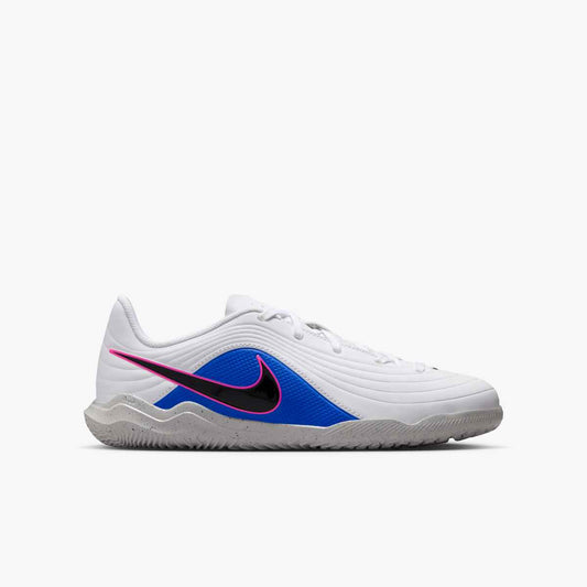 Nike Junior Tiempo Maestro Club IC [White/Black-Racer Blue]
