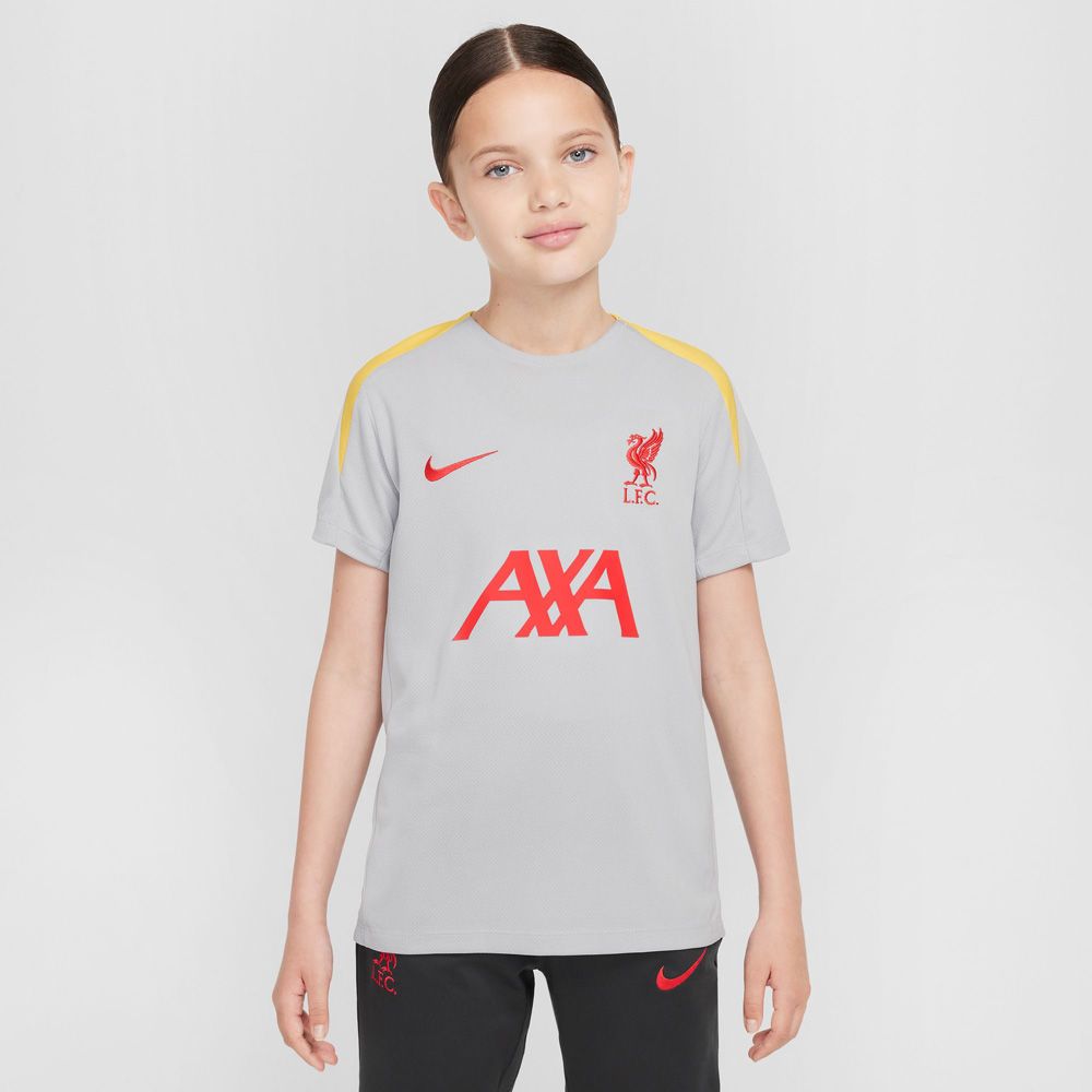 Nike LFC Youth Dri Fit SS Top [Grey]