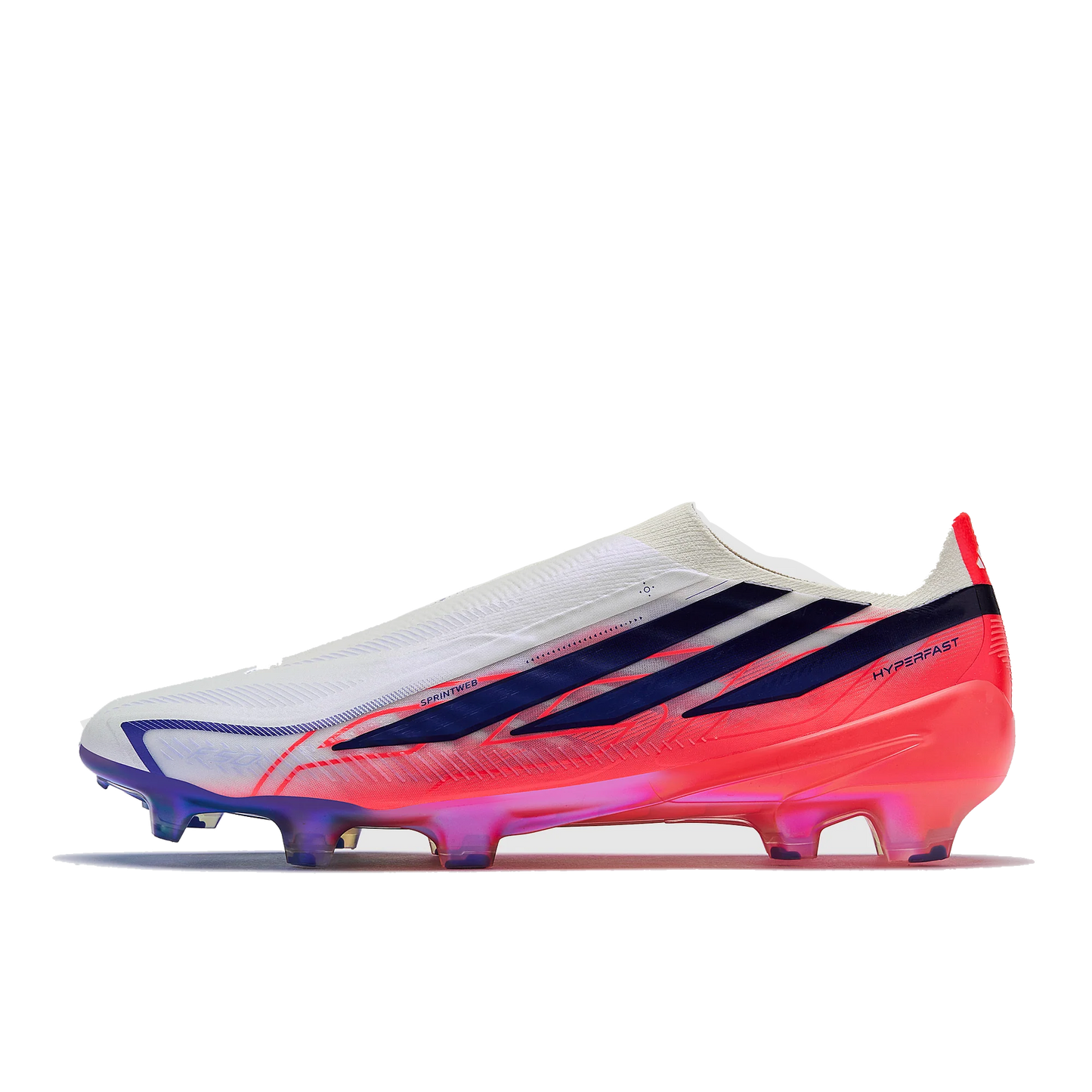 F50 Hyperfast Laceless Elite FG [Cloud White/ Solar Purple]