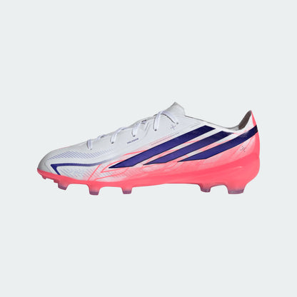 Junior F50 Hyperfast Elite FG [Cloud White/Solar Purple]