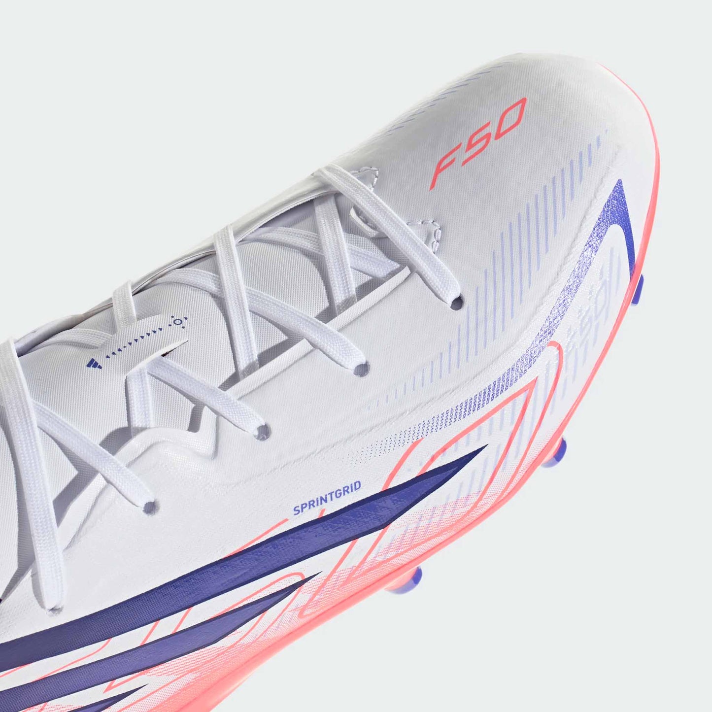 Junior F50 Hyperfast League FG [Cloud White/Solar Purple]
