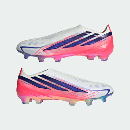 F50 Hyperfast Laceless Elite FG [Cloud White/ Solar Purple]
