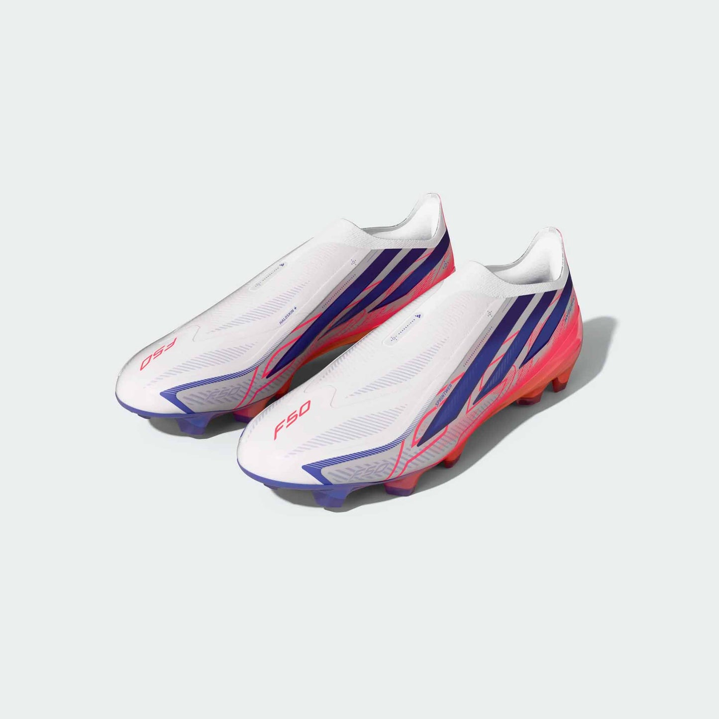 F50 Hyperfast Laceless Elite FG [Cloud White/ Solar Purple]