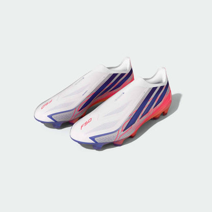 F50 Hyperfast Laceless Elite FG [Cloud White/ Solar Purple]
