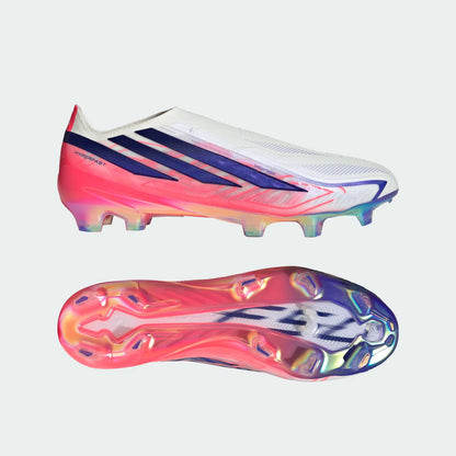 F50 Hyperfast Laceless Elite FG [Cloud White/ Solar Purple]