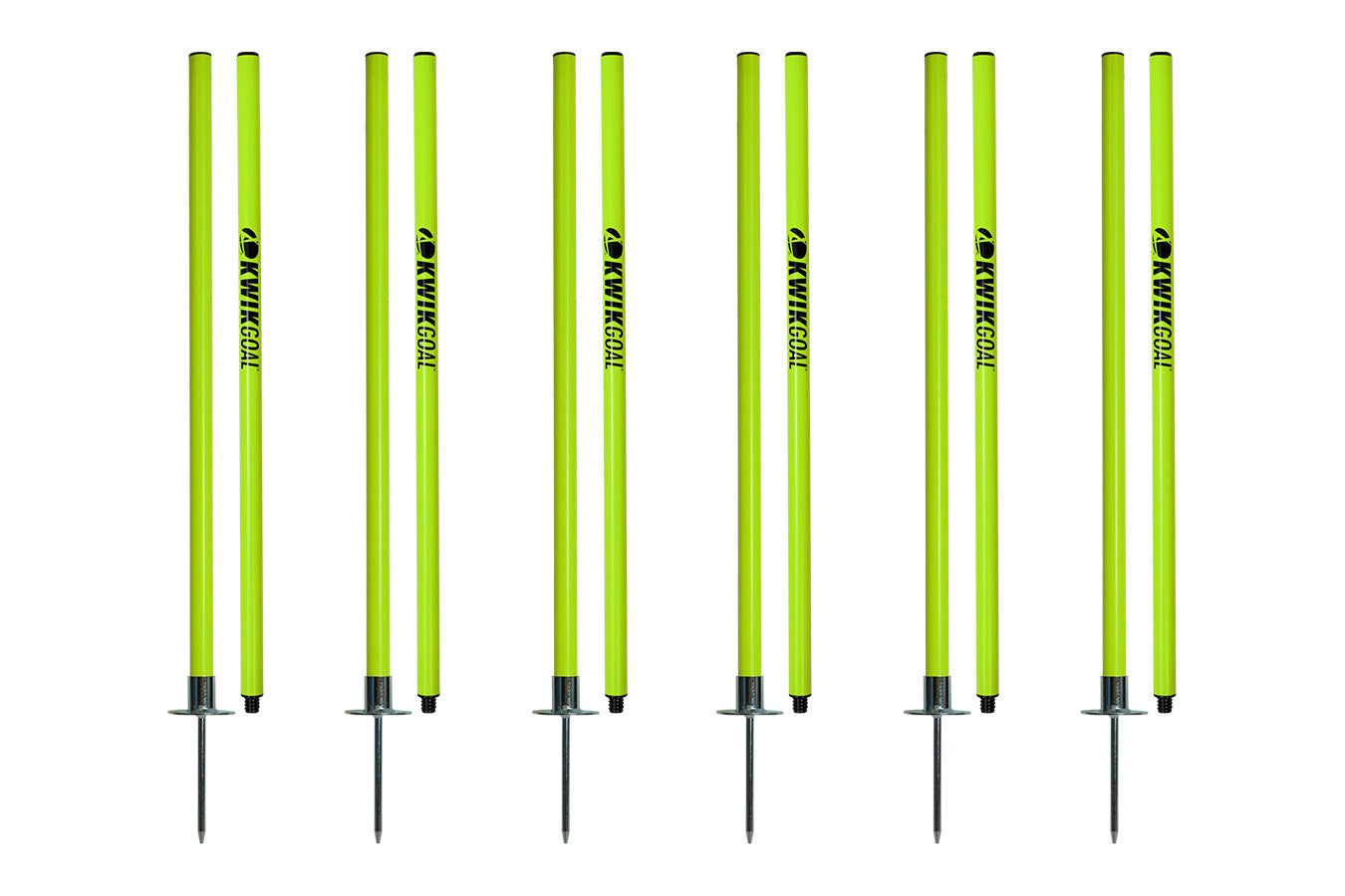 Coaching Sticks 2 Go - 6/set [Hi-Vis Green]